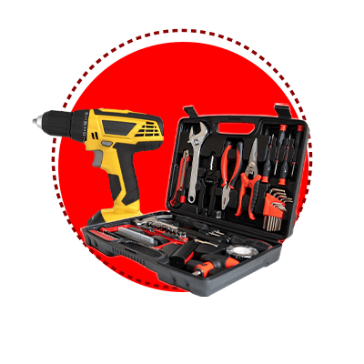 Taladro + Kit de Herramientas